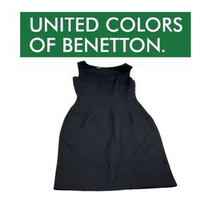 United Colors Of Benetton Little Black Dress Sz S